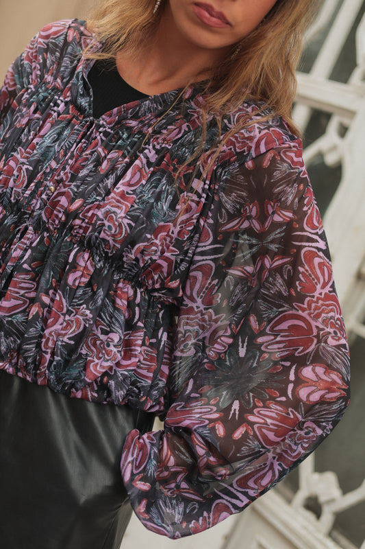 Blusa Tule Eclipse