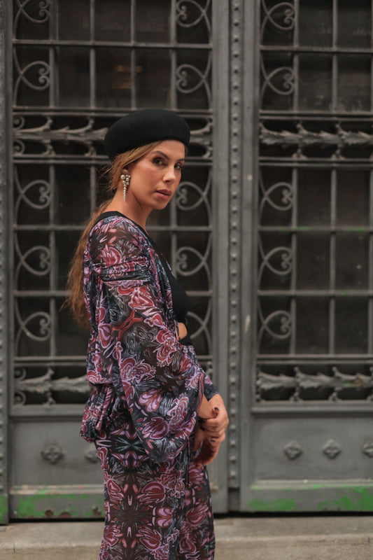 Blusa Tule Eclipse