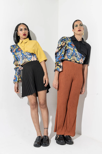 Blusa de Um Ombro Só